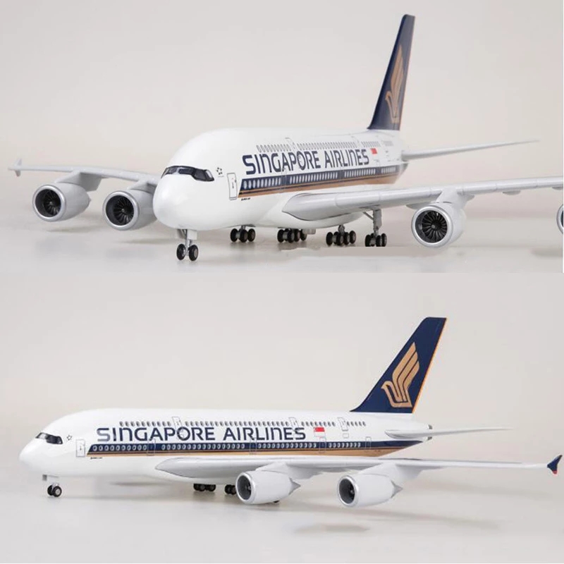 Singapore A380 Model Plane Res - مراجعة Model Kit Singapore وسعره