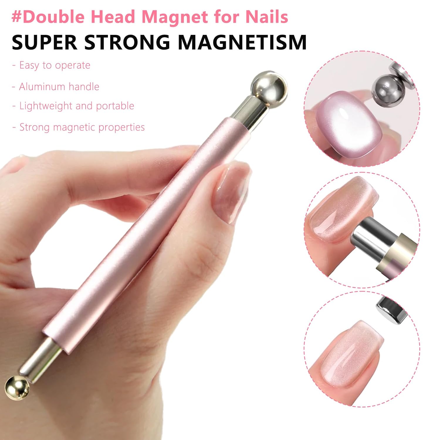 Cat Eye Magnetic Ball With Nai - مراجعة Sanding Stick Set وسعره
