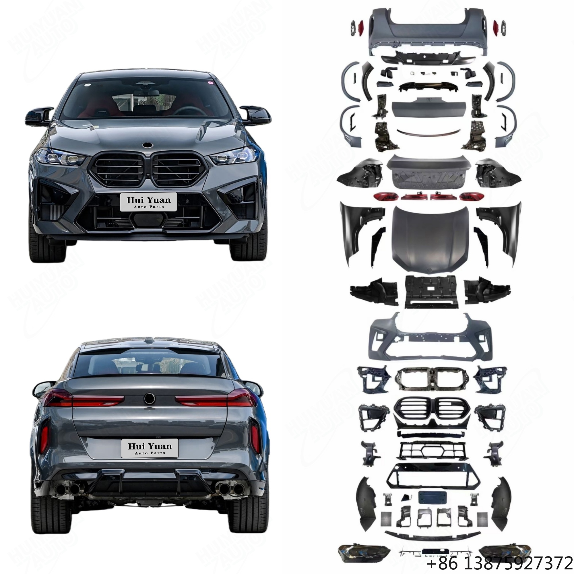 Upgrade Auto Parts Body Kit fo - مراجعة Model Kit F16 وسعره