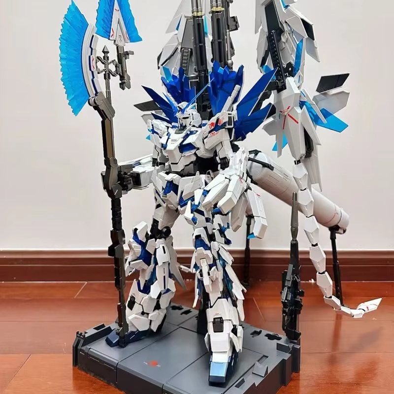 In Stock Hg 1/144 Rx-0 Unicorn - مراجعة Model Kit Gundam Mg وسعره