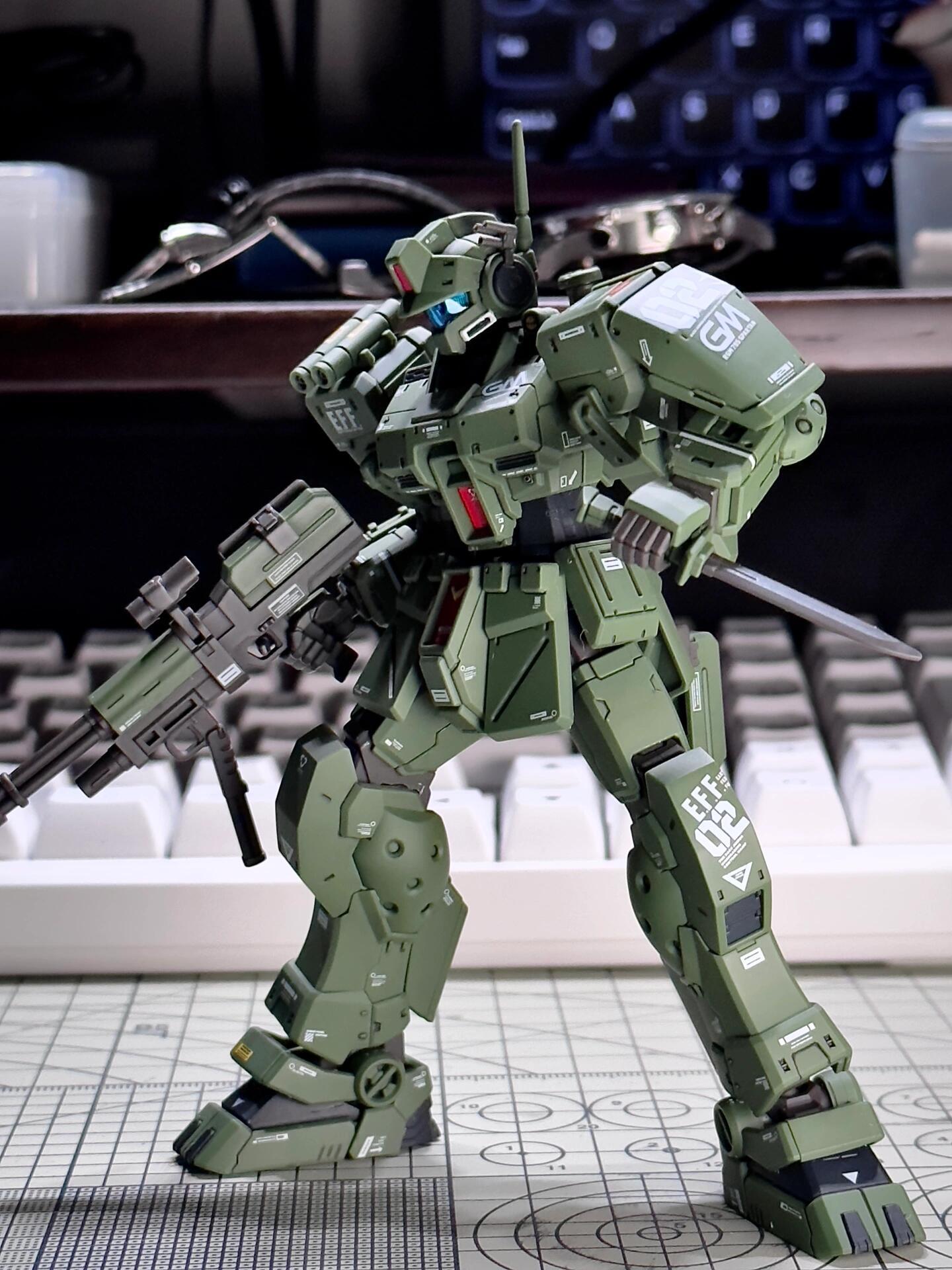 XFS HG 1/144 RGM-79S GM Sparta - مراجعة Model Kit Oberon وسعره