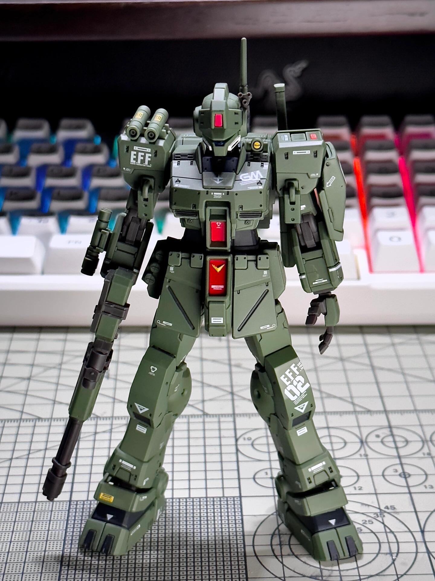 XFS HG 1/144 RGM-79S GM Sparta - مراجعة Model Kit Oberon وسعره
