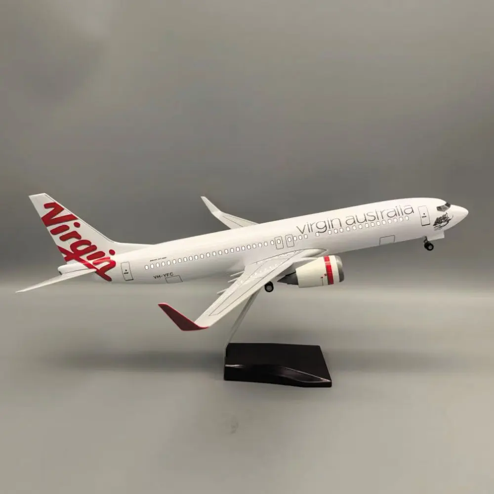 1:85 Scale Plane B737-800 Virg - مراجعة Model Kit Medabots وسعره