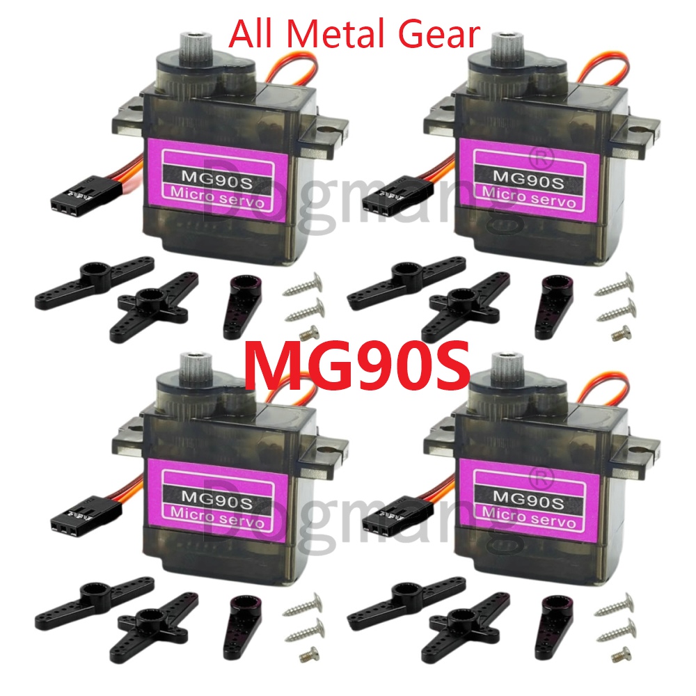 MG90S Servo 1/2/4/10/20/50 Pcs - مراجعة Model Kit Ship وسعره
