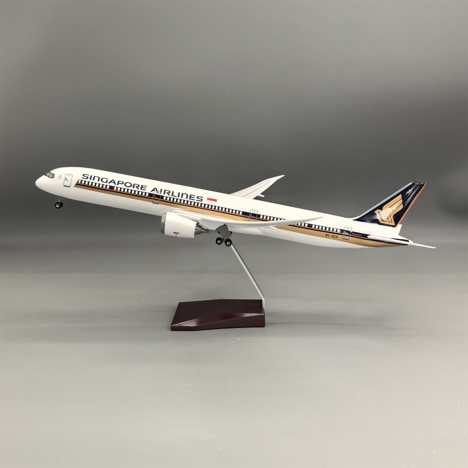 1/145 Scale Singapore B787-10  - مراجعة Model Kit Singapore وسعره