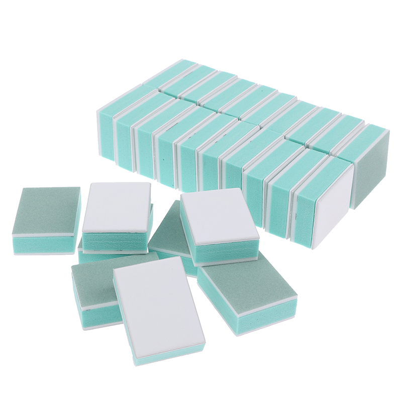 50 Pcs/lot Mini Nail Buffer Bl - مراجعة Sanding Stick Set وسعره