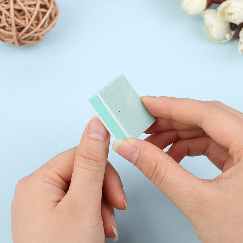 50 Pcs/lot Mini Nail Buffer Bl - مراجعة Sanding Stick Set وسعره