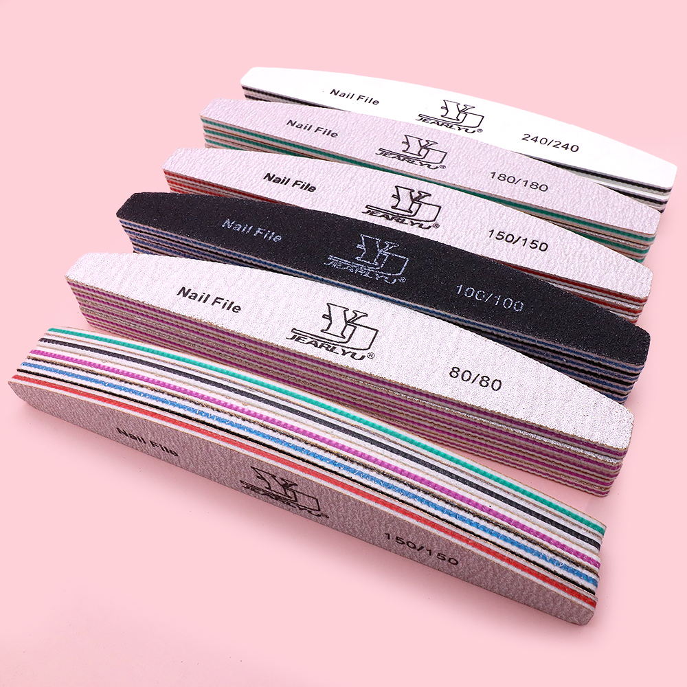 5Pcs Nail File Set Mix Color P - مراجعة Sanding Stick Set وسعره