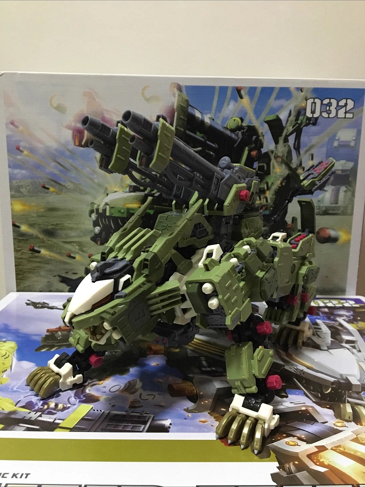 BT Building Blocks ZOIDS RZ-04 - مراجعة Model Kit Medabots وسعره