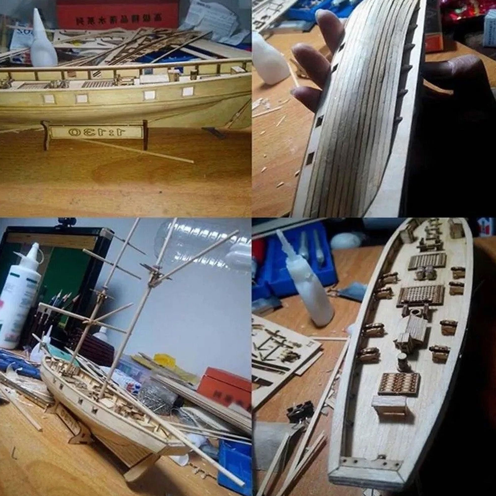 【Halcon Sailboat Wooden Model  - مراجعة Model Kit Centaur وسعره