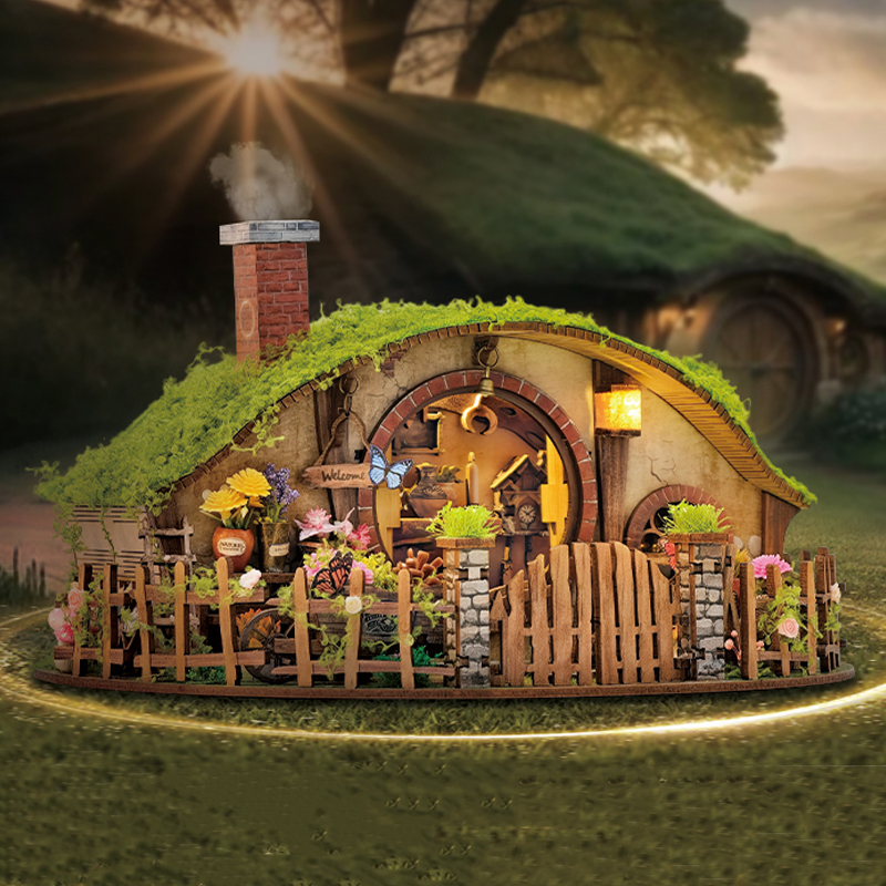 Wooden DIY Magic Ring Dollhous - مراجعة Model Kit Centaur وسعره