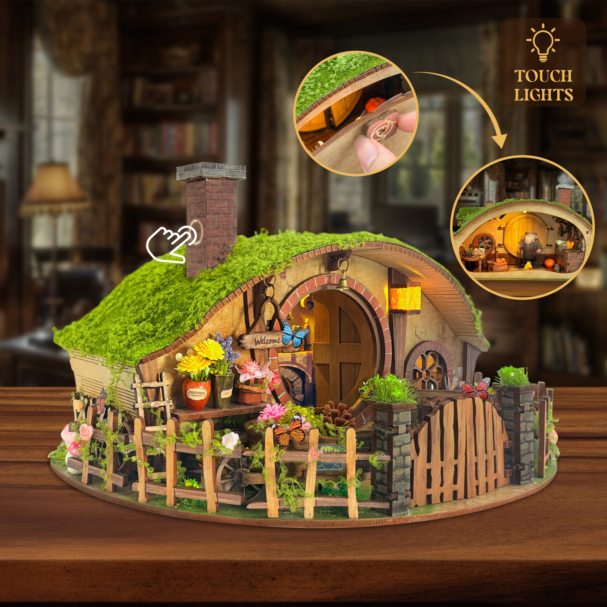 Wooden DIY Magic Ring Dollhous - مراجعة Model Kit Centaur وسعره