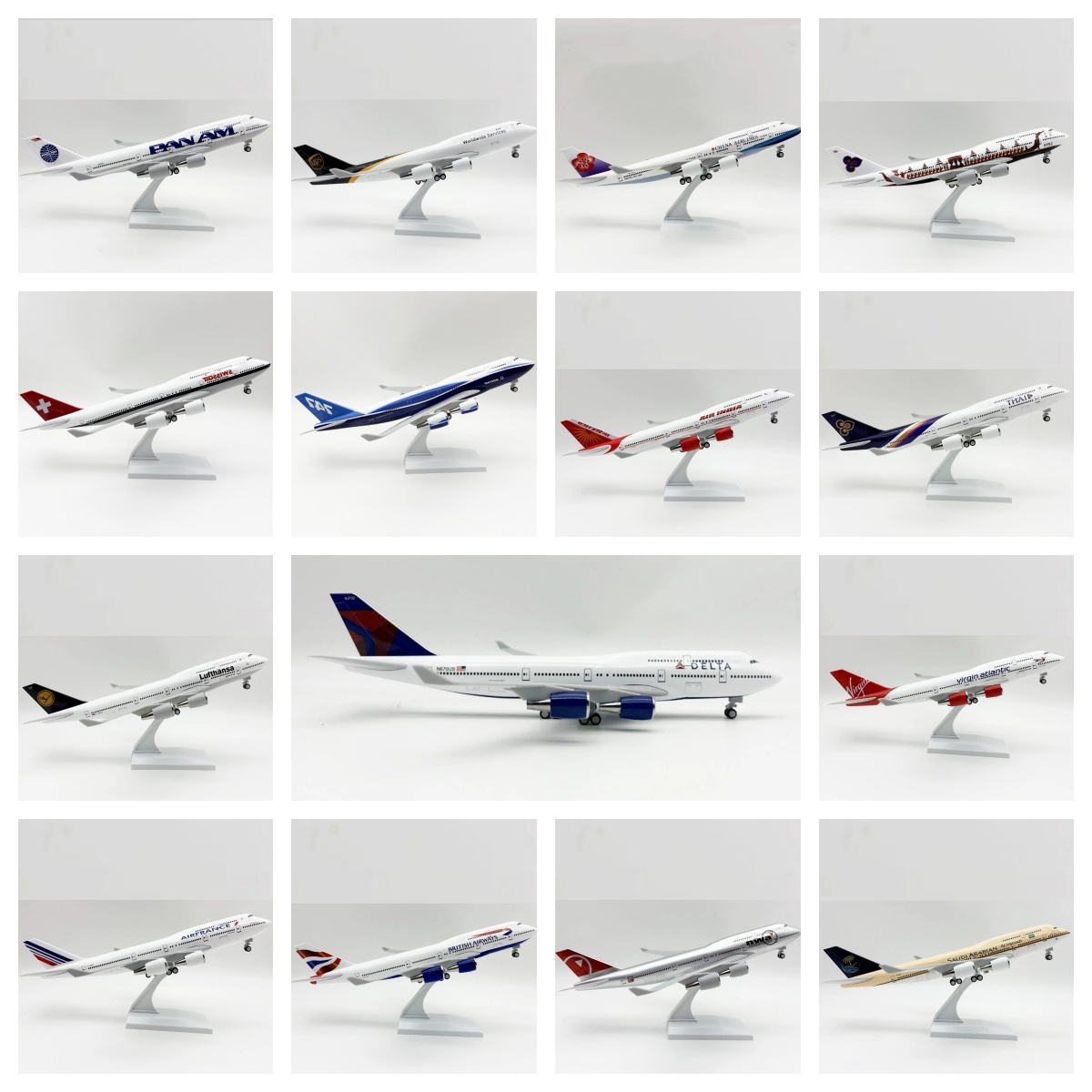 30cm Scale Plane 1/250 B747 Se - مراجعة Model Kit Centaur وسعره