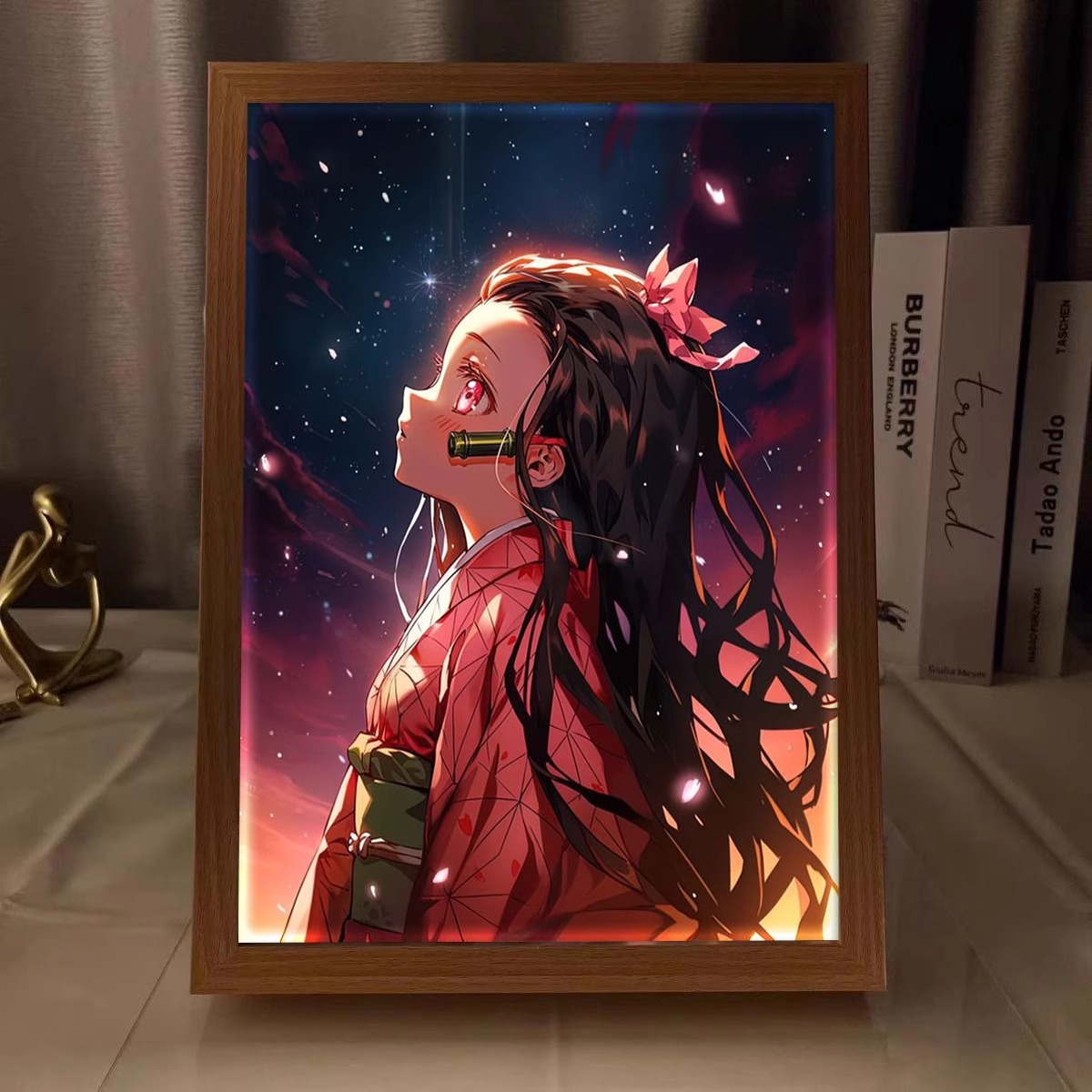 Demon Slayer Photo Frame LED L - مراجعة Model Kit Zenitsu وسعره