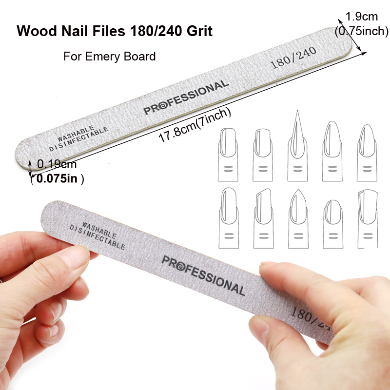 50pcs Set Professional Nail Ar - مراجعة Sanding Stick Set وسعره
