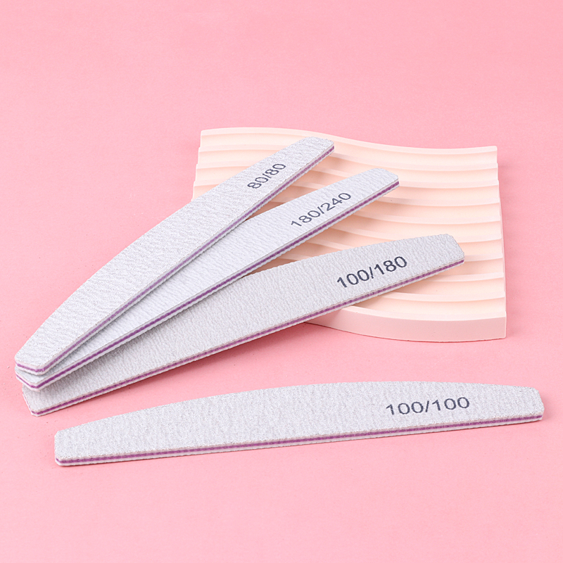 10Pcs Double Sided Nail Files  - مراجعة Sanding Stick Set وسعره