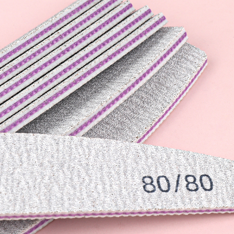 10Pcs Double Sided Nail Files  - مراجعة Sanding Stick Set وسعره