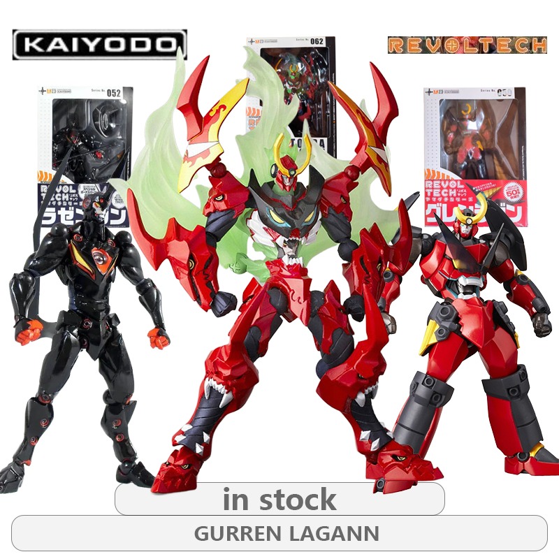 Kaiyodo Osoriginal Wheel Techn - مراجعة Model Kit Gurren Lagann وسعره