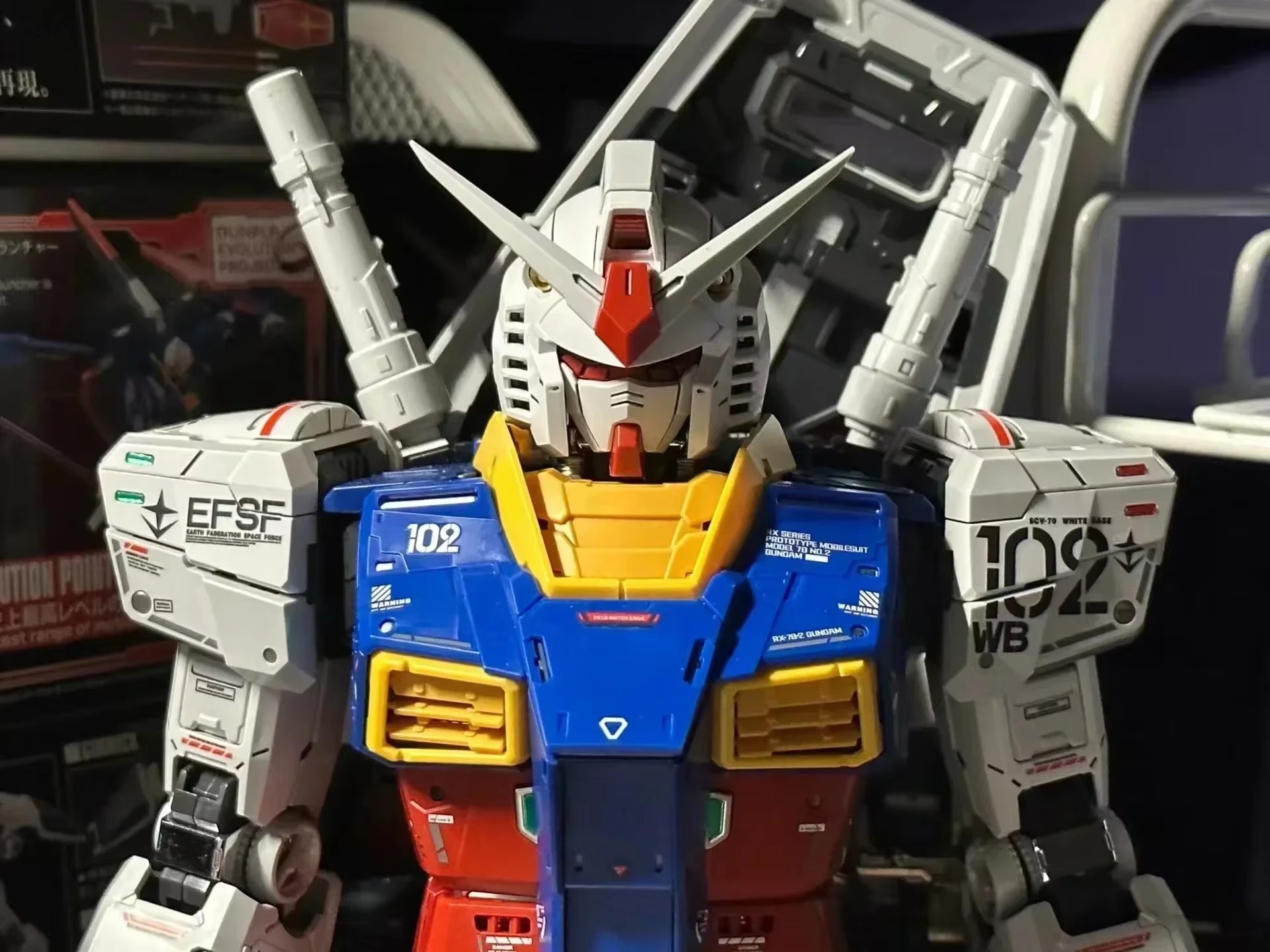 1/60 Daban Pgu Pg 2.0 Rx-78-2  - مراجعة Model Kit Gundam Mg وسعره