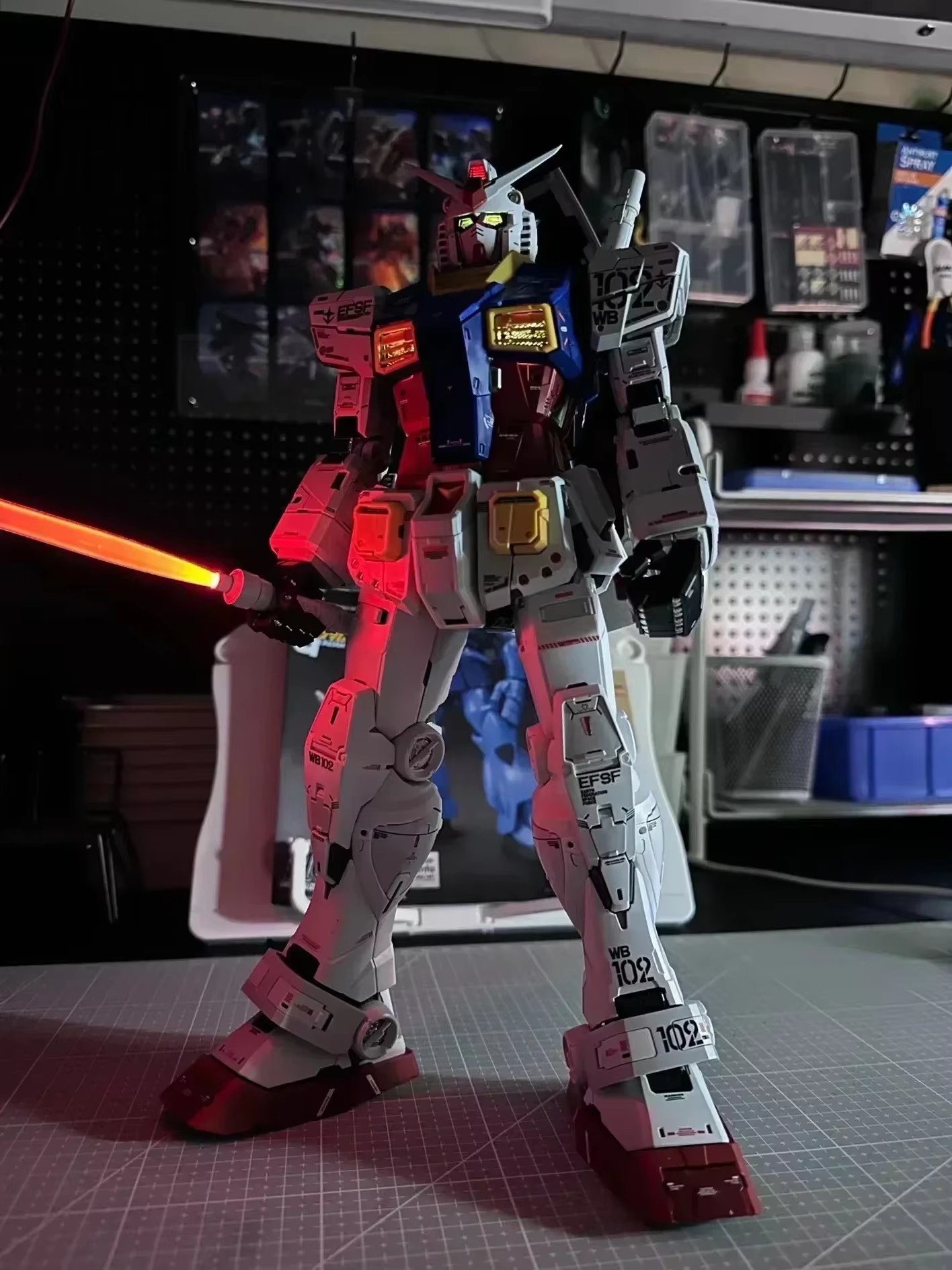 1/60 Daban Pgu Pg 2.0 Rx-78-2  - مراجعة Model Kit Gundam Mg وسعره