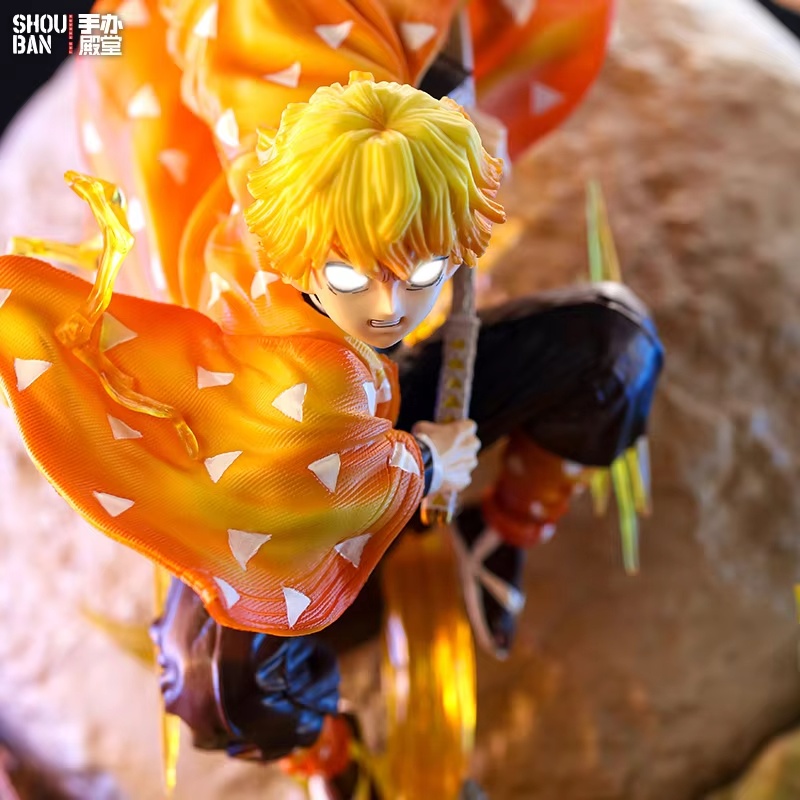 Demon Slayer 51cm Action Figur - مراجعة Model Kit Zenitsu وسعره