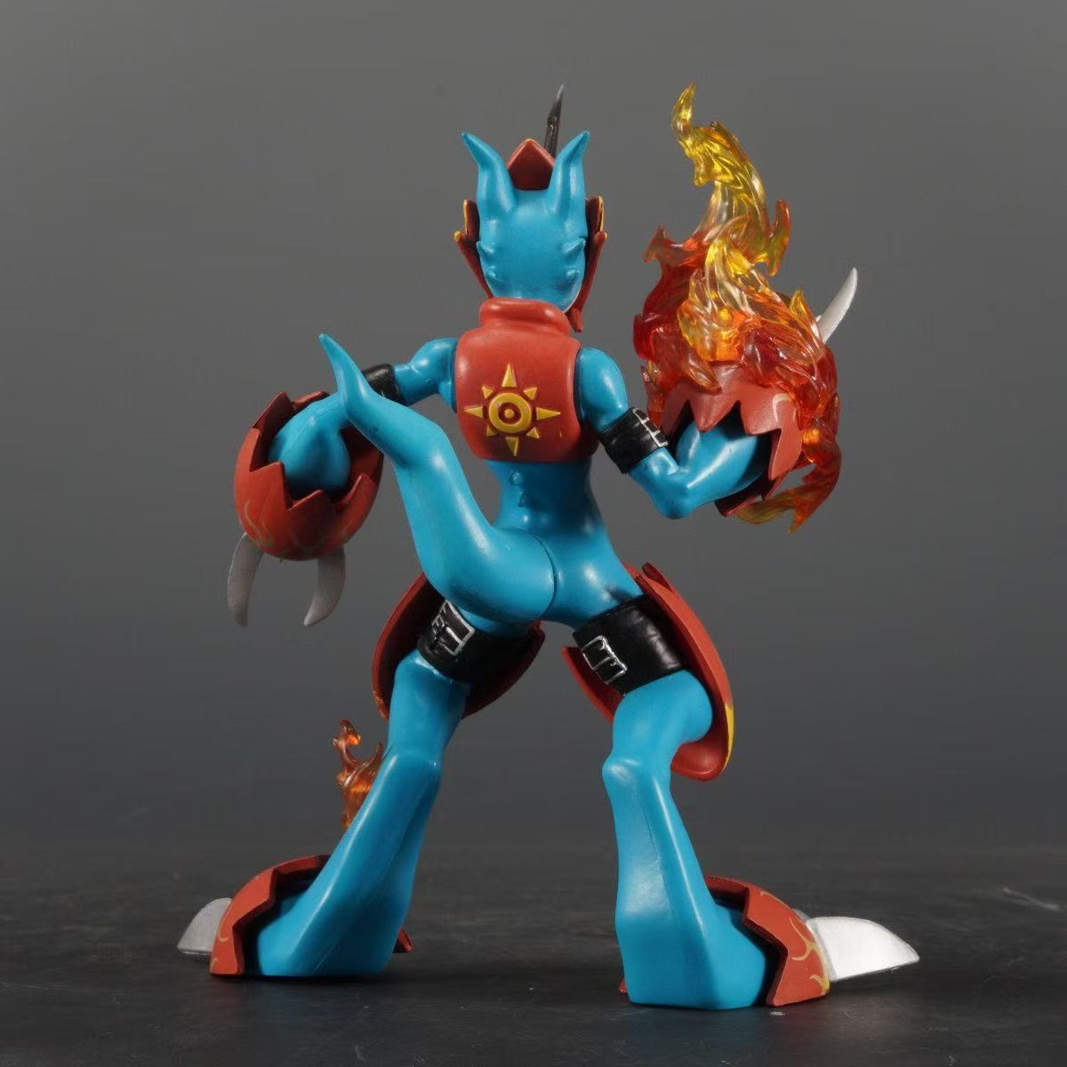 18cm Anime Digimon Adventure F - مراجعة Model Kit Medabots وسعره
