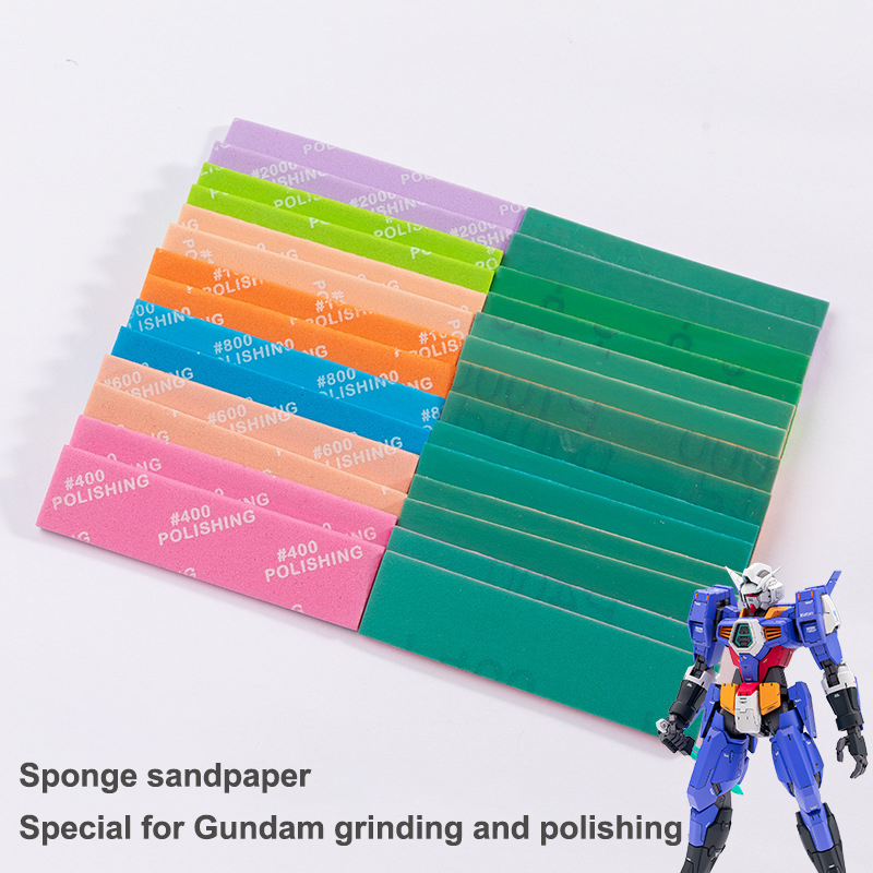 9Pcs/set 400~1200 Semi-rigid S - مراجعة Sanding Stick Set وسعره