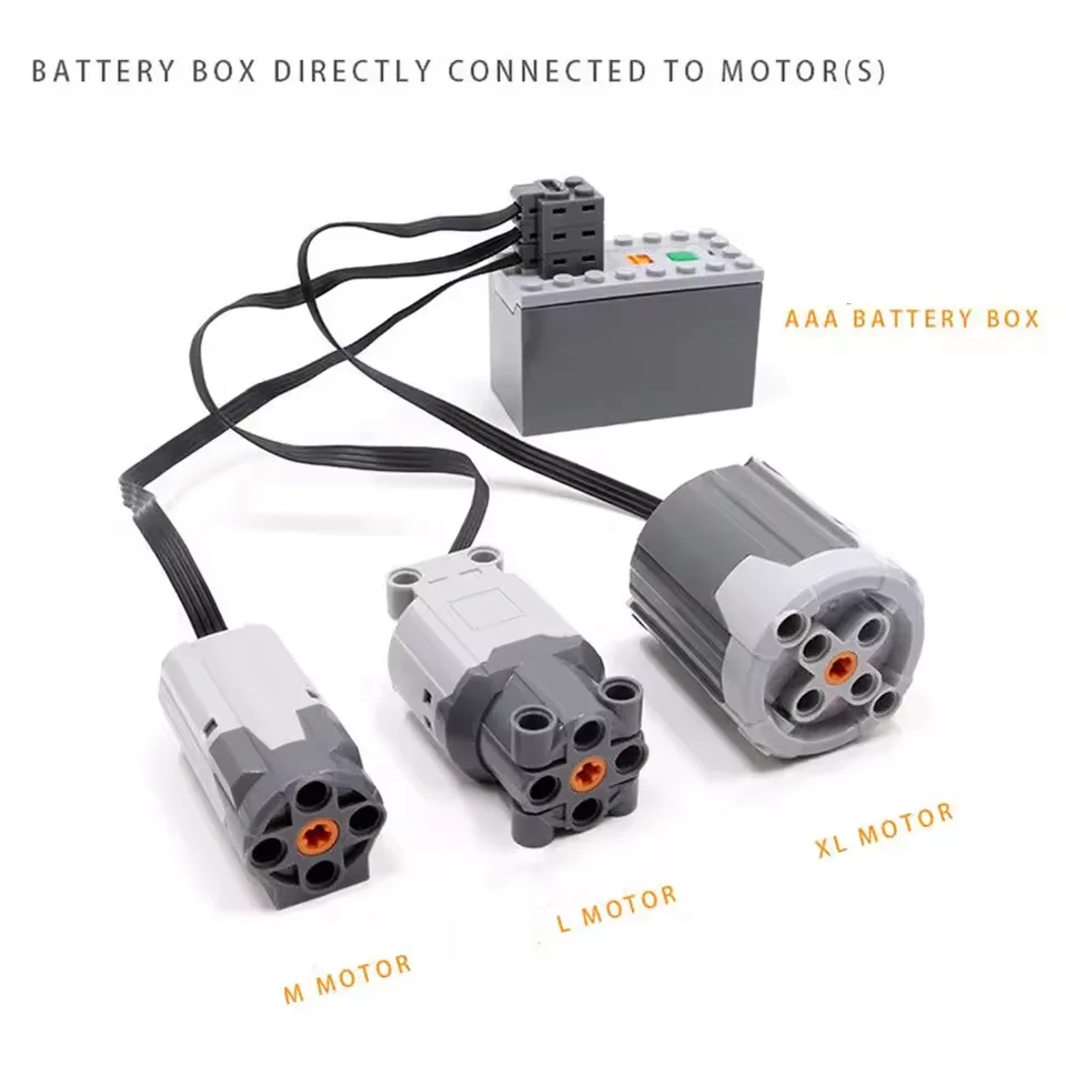 XL Motor 8882 Power Functions  - مراجعة Model Kit Centaur وسعره
