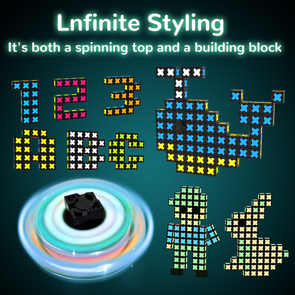 Magnetic Fidget Spinner Toy –  - مراجعة Model Kit Infinite Dimension وسعره